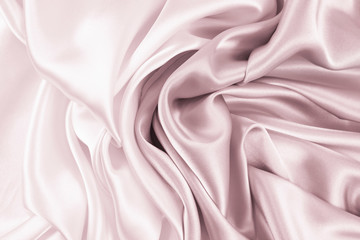 Wall Mural - The texture of the satin fabric of lilac color for the background
