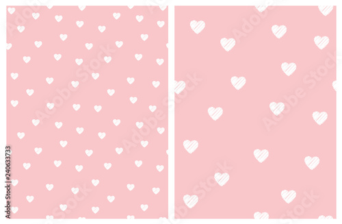 Light Pink Heart Vector