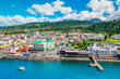 Port of Roseau, Dominica.