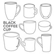 BLACK COFFEE CUP
Collections of coffee cups in different shapes.