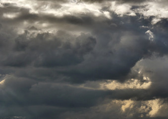 clouds dark abstract