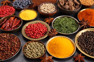  Indian spices.