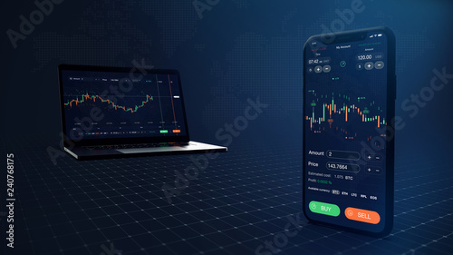 3d stock trading app