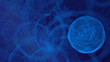 © Jacqueline Weber - blaue Sphäre auf Spiralbahn
