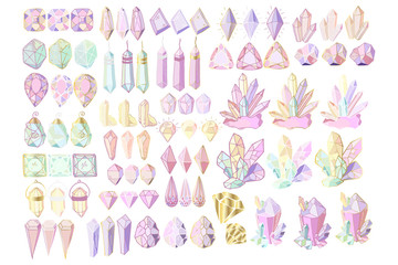 vector crystals set