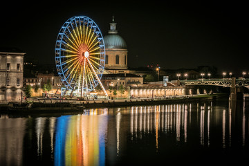 Wall Mural - Cityscapes of the French city of Toulouse