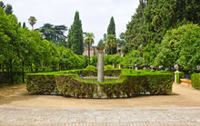 Garden Of The Poets, Alcazar Palace, Seville