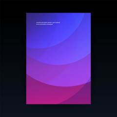 Wall Mural - Modern Style Flyer or Cover Design for Your Business - Applicable for Reports, Presentations, Placards, Posters - Creative EPS10 Vector Template 