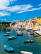 © Westend61 - Italy, Campania, Gulf of Naples, Phlegraean Islands, Procida Island, Harbor, Marina di Corricella