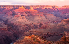 USA, Arizona, Grand Canyon National Park, Grand Canyon In The Evening