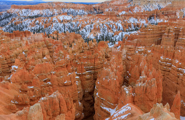 Sticker - Scenic Bryce Canyon Utah in Winter