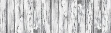Weathered White Painted Old Wood Boards - Wide Rural Background