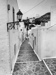 Wall Mural - Alley on Milos island