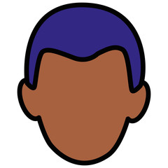 Poster - avatar man icon