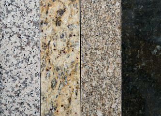 Wall Mural - granite floor tile samples for sale in store