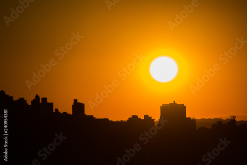 Fotografía sunset in the neighborhood of freedom in belo horizonte