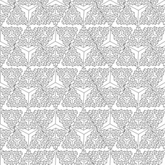 Poster - Seamless texture with cubes