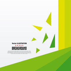 Wall Mural - abstract geometric background banner vector illustration