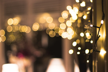 Golden Fairy lights