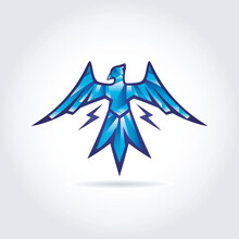 Thunder Bird Logo Symbol