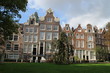 Häuserfronten Amsterdam - Fachwerk Fassaden in Holland