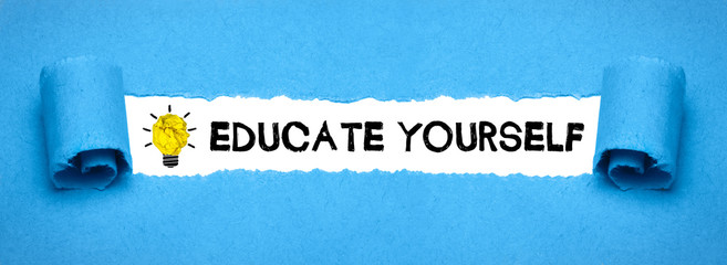 Canvas Print - Educate Yourself