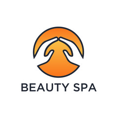 Poster - Beauty spa logo design - Vector