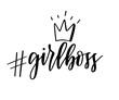 © yasnaten - Girl boss vector lettering motivational feminist design