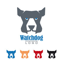 Watchdog Vector Logo Template