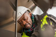 © cineberg - African American engineer at work on construction site