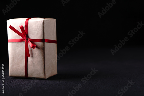 christmas parcel ribbon