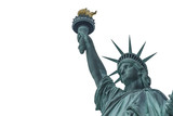 Fototapeta Boho - Statue of Liberty & Ellis Island government SHUTDOWN