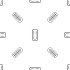 Poster - Outdoor thermometer icon. Outline illustration of outdoor thermometer vector icon for web design isolated on white background