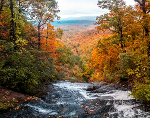 Sticker - Amicalola Waterfalls in Georgia