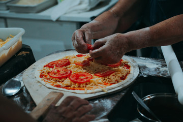 Wall Mural - Pizza Home Made