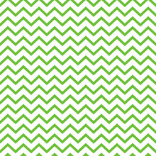 Chevron Seamless Pattern - Graphic Lime Green And White Chevron Or Zig Zag Pattern