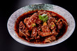 Chinese Sichuan Cuisine Spicy Pig Large Intestine