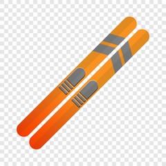 Poster - Ski icon. Cartoon of ski vector icon for web design for web design