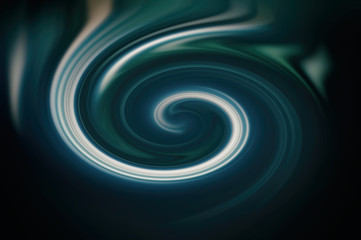 Wall Mural - Spiral movement of water whirlpool. Aqua, blue and turquoise color. Abstract background.