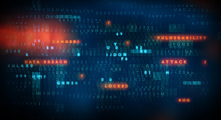 Cyber security concept