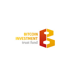 Aufkleber - Bitcoin investment vector emblem