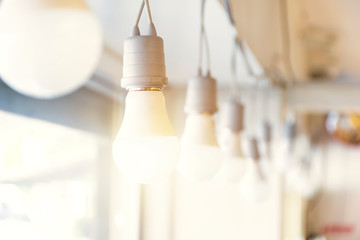Wall Mural - energy concept. lighting is what man wants. installed in the house.