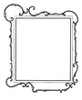 Vintage frame decoration design element #isolated #vector
