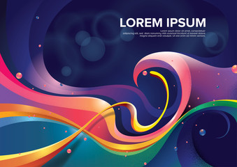 Poster - Abstract Template Design