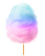 Two-tone cotton candy