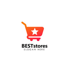 Wall Mural - best stores logo design. best shop logo icon design