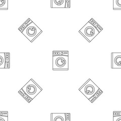 Poster - wash machine icon. outline illustration of wash machine vector icon for web design isolated on white