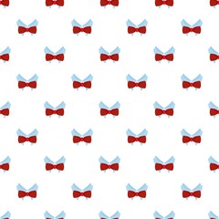 Poster - Bow tie shirt pattern seamless vector repeat for any web design