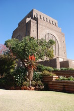 The Impressive Voortrekker Monument On The Outskirts Of Pretoria In South Africa