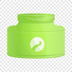 Poster - Aloe vera face cream icon. Cartoon of aloe vera face cream vector icon for web design for web design